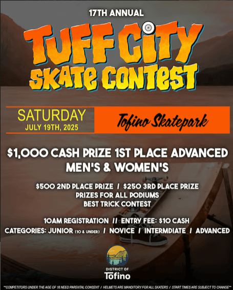 Tuff City Skate contest information